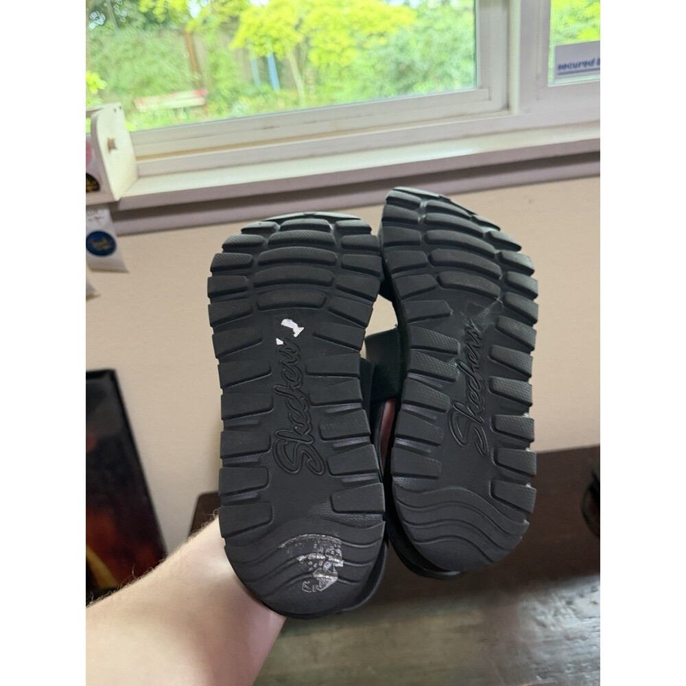 Skechers Women's Foamies Arch Fit Footsteps Day Dream Sandals Black Size 11 - Picture 11 of 11